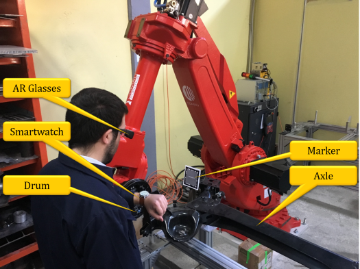 Augmented Reality (AR) package for human-robot cooperation																		